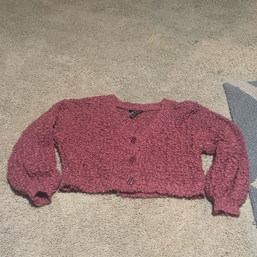 Pink Cardigan